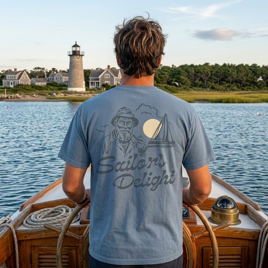 Sailors Delight Tshirt • Blue Jean